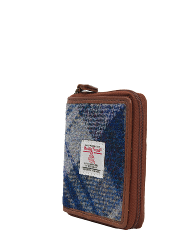 Harris Tweed Compact Zip Wallet - A0237