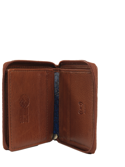 Harris Tweed Compact Zip Wallet A0237