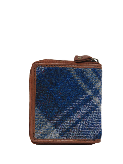 Harris Tweed Compact Zip Wallet A0237