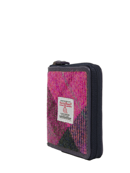 Harris Tweed Compact Zip Wallet A0257