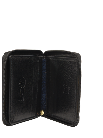 Harris Tweed Compact Zip Wallet HB104
