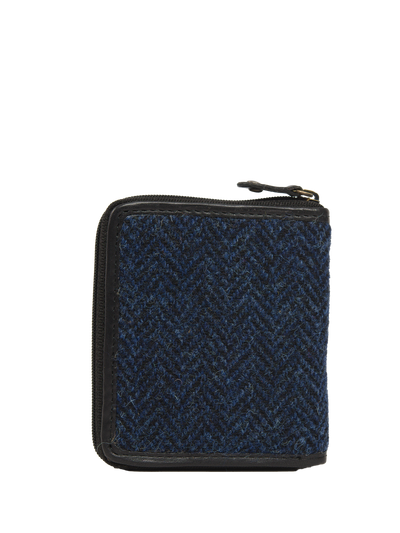 Harris Tweed Compact Zip Wallet HB104