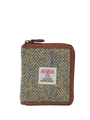 Harris Tweed Compact Zip Wallet HB107