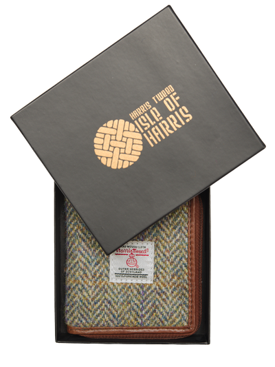Harris Tweed Compact Zip Wallet HB107