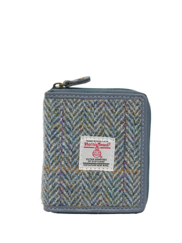 Harris Tweed Compact Zip Wallet HB132