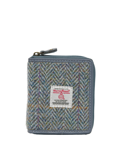 Harris Tweed Compact Zip Wallet HB132