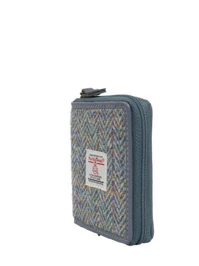 Harris Tweed Compact Zip Wallet HB132
