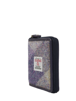 Harris Tweed Compact Zip Wallet HB156