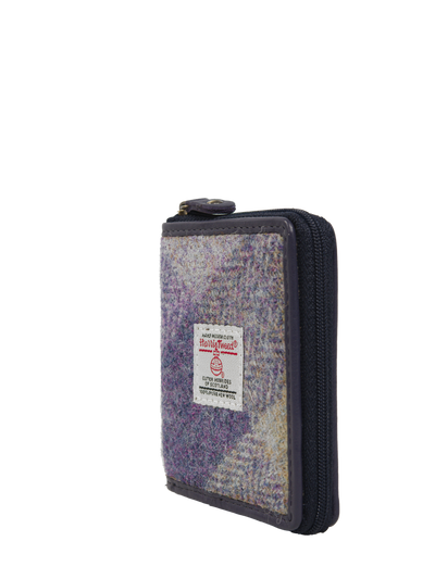Harris Tweed Compact Zip Wallet HB156