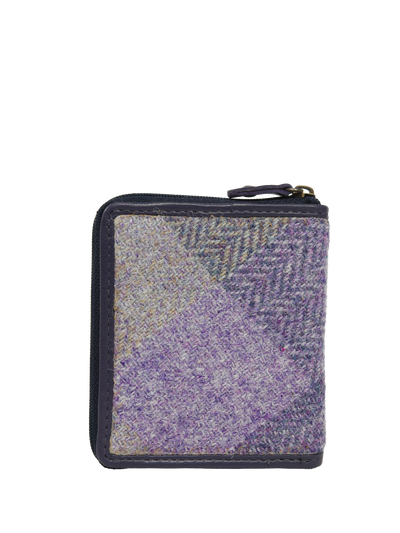 Harris Tweed Compact Zip Wallet HB156