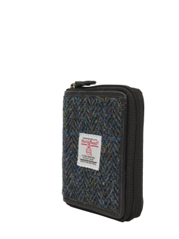 Harris Tweed Compact Zip Wallet HB80