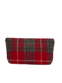 Harris Tweed Cosmetic Bag - A0101 (Black Leather)