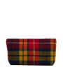 Harris Tweed Cosmetic Bag - A0170 (Black Leather)