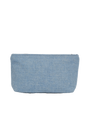 Harris Tweed Cosmetic Bag - 268 (Black Leather)