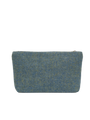 Harris Tweed Cosmetic Bag - 332 (Black Leather)