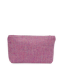 Harris Tweed Cosmetic Bag - 348 (Black Leather)