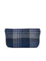 Harris Tweed Cosmetic Bag - A0237 (Tan Leather)