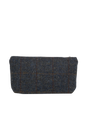 Harris Tweed Cosmetic Bag - A0239 (Brown Leather)