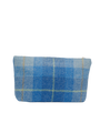 Harris Tweed Cosmetic Bag - A069 (Black Leather)