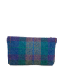 Harris Tweed Cosmetic Bag - A085 (Black Leather)