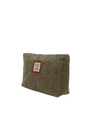 Harris Tweed Cosmetic Bag - HB55 (Tan Leather)