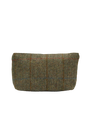 Harris Tweed Cosmetic Bag - HB55 (Tan Leather)