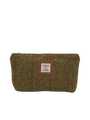 Harris Tweed Cosmetic Bag - HB67 (Tan Leather)