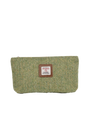 Harris Tweed Cosmetic Bag - NHB1 (Tan Leather)