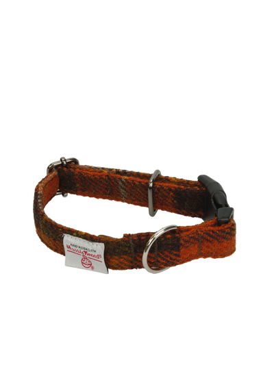 Harris Tweed Dog Collar - A0258 (Clip)
