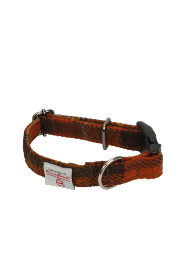 Harris Tweed Dog Collar - A0258 (Clip)