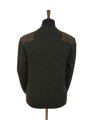 Drover Crew Neck Jumper - Moss Green
