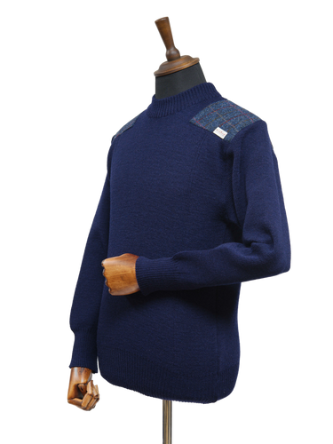 Drover Crew Neck Jumper - Navy