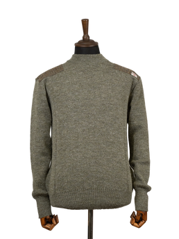 Drover Crew Neck Jumper - Sage Green (HB40)