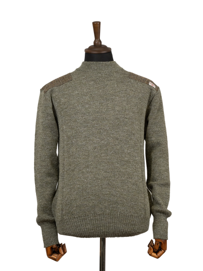 Drover Crew Neck Jumper - Sage Green (HB40)