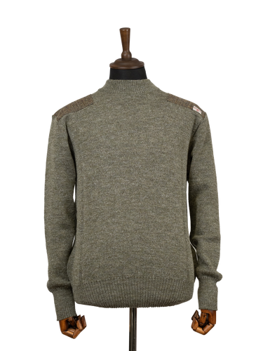 Drover Crew Neck Jumper - Sage Green (HB40)