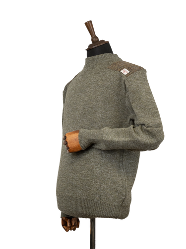 Drover Crew Neck Jumper - Sage Green (HB40)