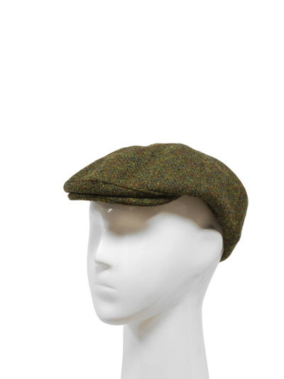 Harris Tweed Duck Bill Cap - Brown Mix (HH)