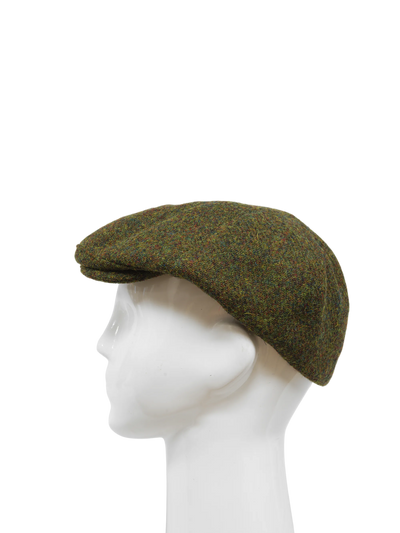 Harris Tweed Duck Bill Cap - Brown Mix (HH)