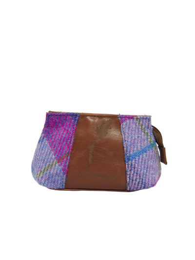 Harris Tweed Engraved Coin Purse A0114