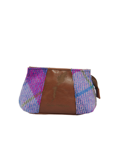 Harris Tweed Engraved Coin Purse - A0114
