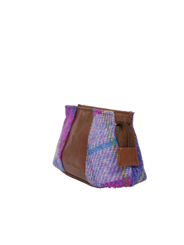 Harris Tweed Engraved Coin Purse A0114