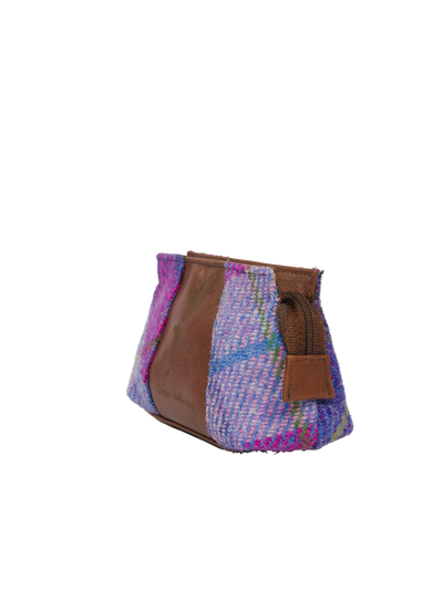 Harris Tweed Engraved Coin Purse A0114