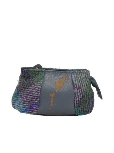 Harris Tweed Engraved Coin Purse - A0173