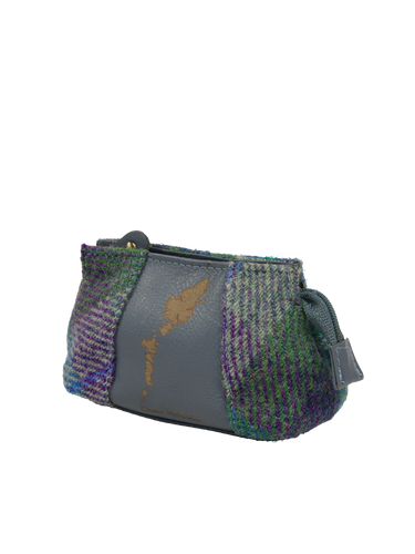 Harris Tweed Engraved Coin Purse - A0173