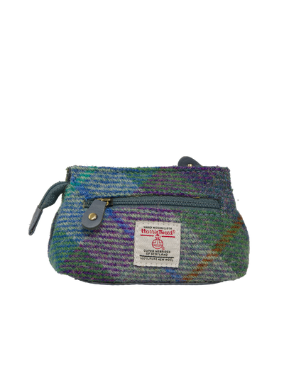 Harris Tweed Engraved Coin Purse A0173