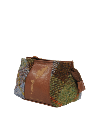 Harris Tweed Engraved Coin Purse A017