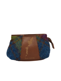 Harris Tweed Engraved Coin Purse A0195