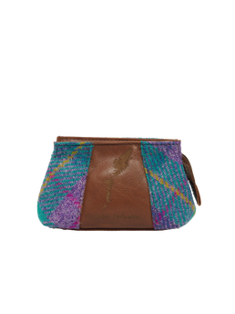 Harris Tweed Engraved Coin Purse A0222