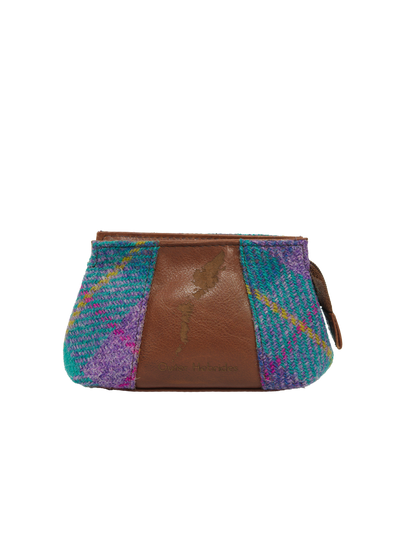 Harris Tweed Engraved Coin Purse A0222
