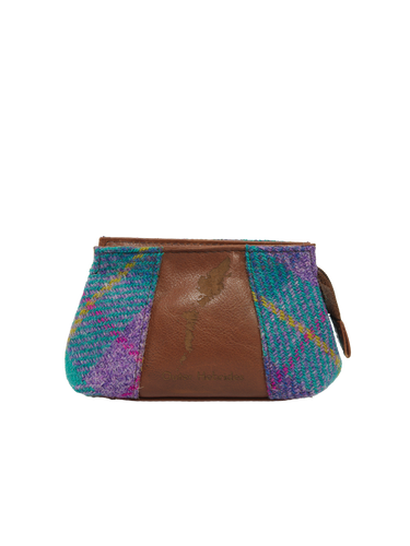 Harris Tweed Engraved Coin Purse - A0222
